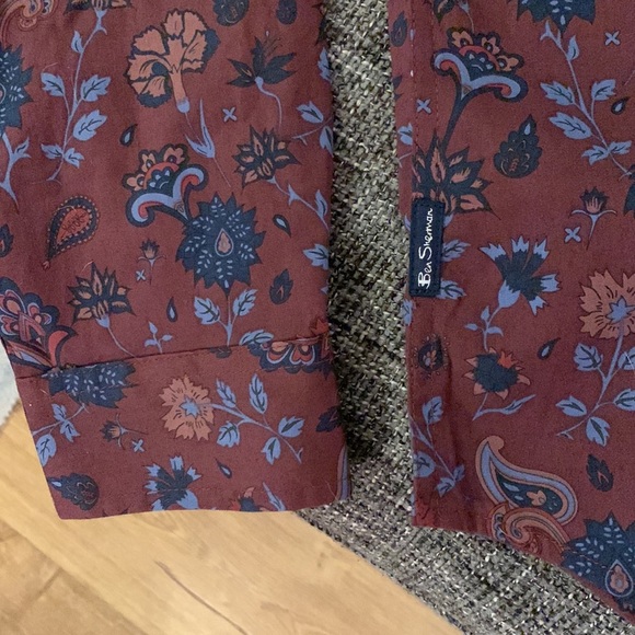 Ben Sherman button up patterned shirt - Picture 4 of 5